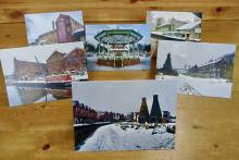 Snowy Landscapes Christmas Cards Set 1 Snowy Landscapes Christmas Cards Set 1