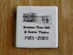 Centenary Town Hall Fridge Magnet 2: Burslem New & Queens Theatre