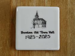 Centenary Town Hall Fridge Magnet 3: Burslem Old