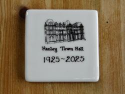 Centenary Town Hall Fridge Magnet 4: Hanley