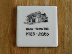 Centenary Town Hall Fridge Magnet 5: Stoke